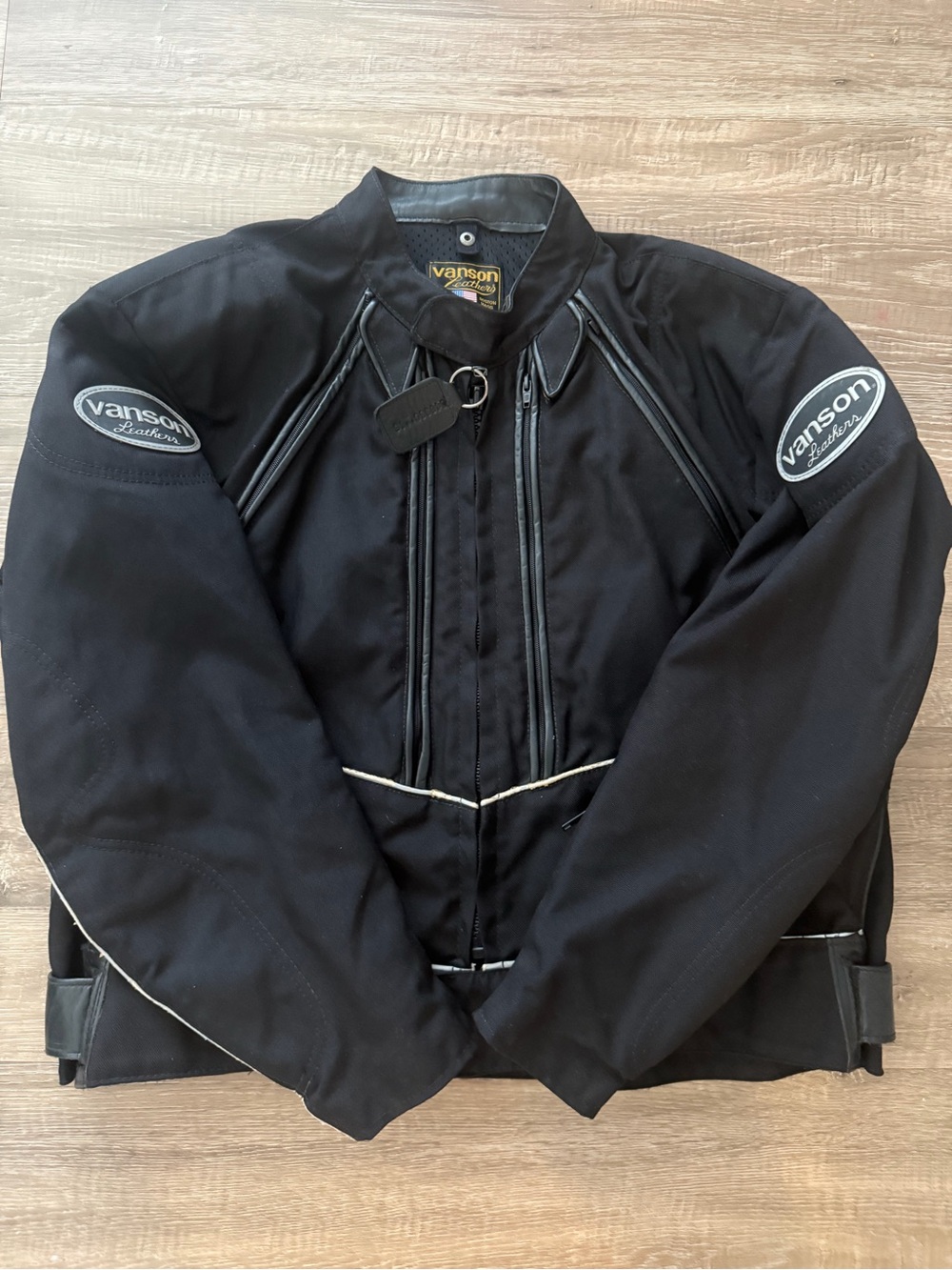Vanson leathers vent jacket motorcycle xxl